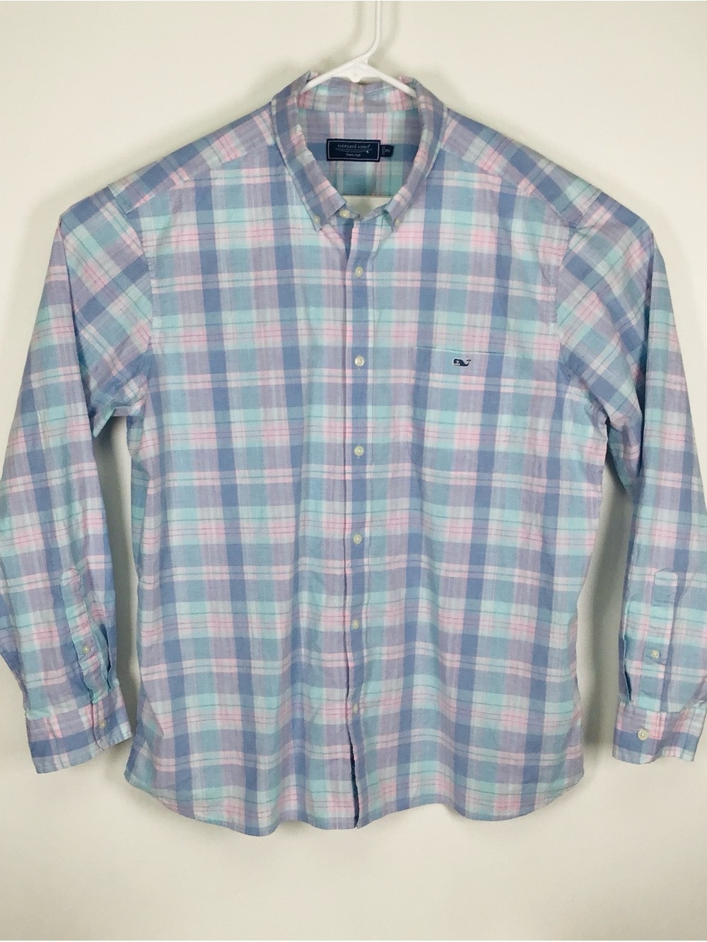 Vineyard Vines Island Slub men’s long sleeve button down shirt 2XL